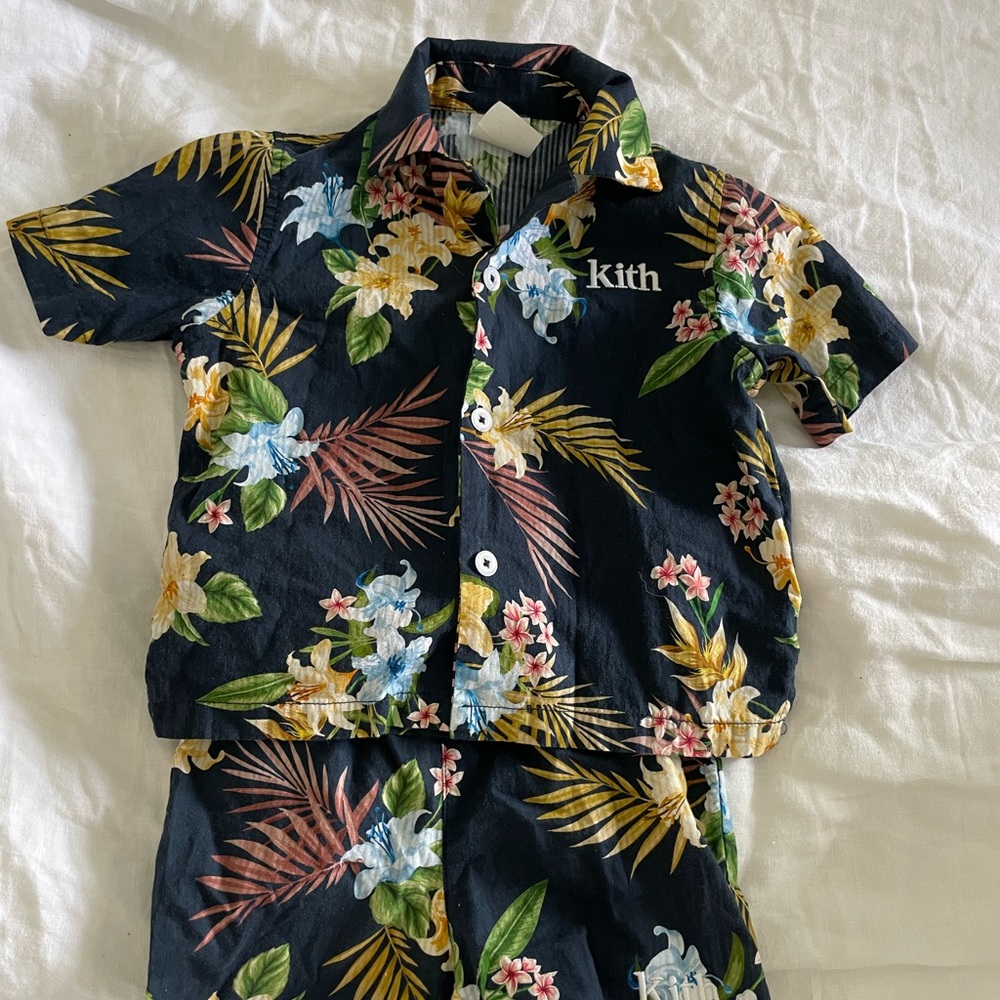 KITH Kids Hawaiian Outfit (6-12m)